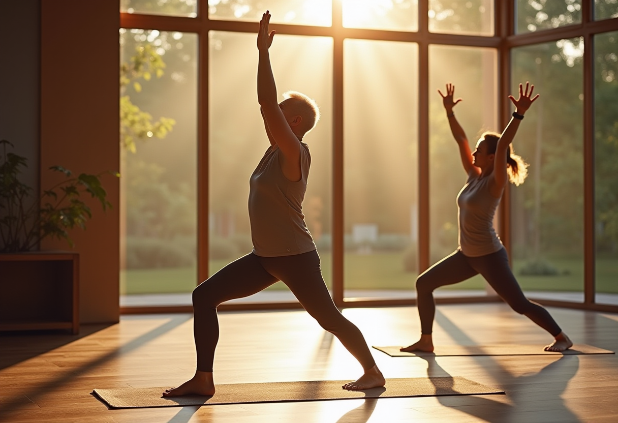 Yoga class image